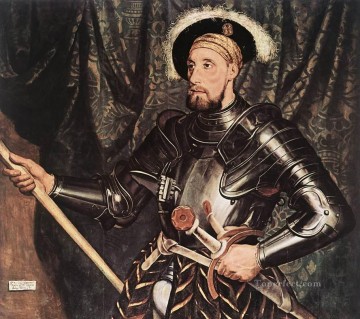  Hans Canvas - Portrait of Sir Nicholas Carew Renaissance Hans Holbein the Younger